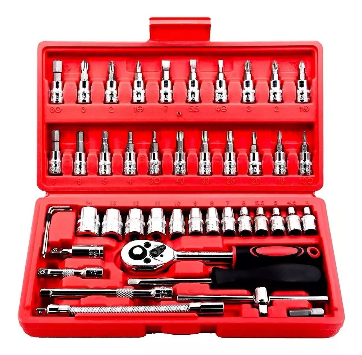 Miniatura 2 de JUEGO COPAS Y CUADRANTES 46 PIEZAS